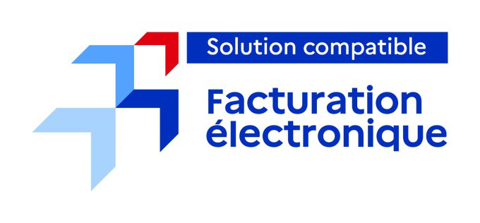 Logotype DGFiP « Solution compatible – Facturation électronique »